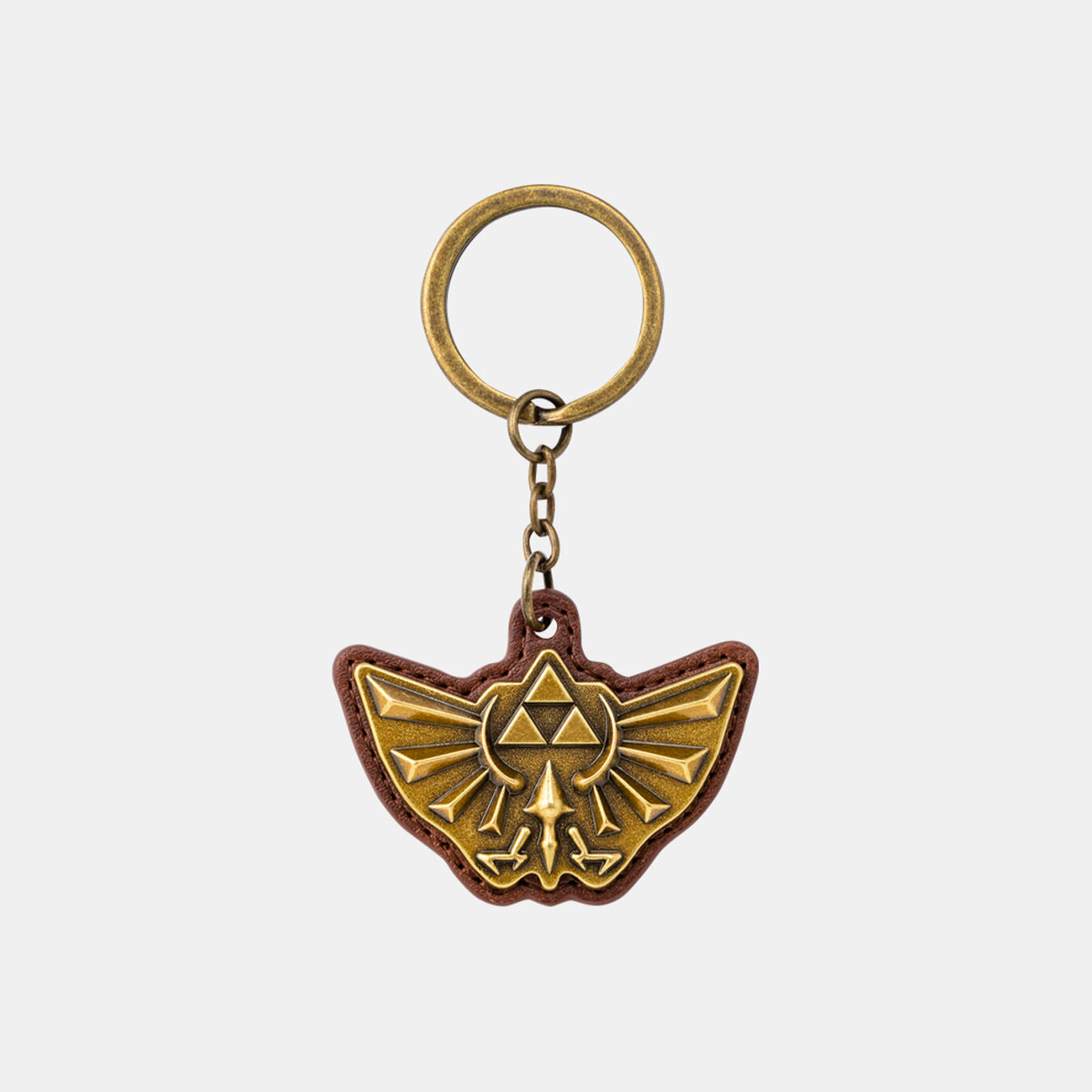 The Legend of Zelda Triforce Shield Keychain A