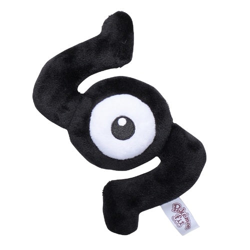 Unown S 201 Plush Pokemon Fit