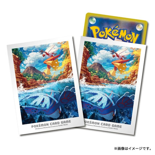 Kyogre & Blaziken Hoenn Adventure Sleeves