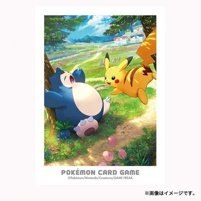 Pikachu & Snorlax Kanto Adventure Sleeves