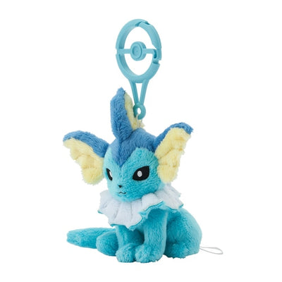 Vaporeon Mascot Plush with Carabiner