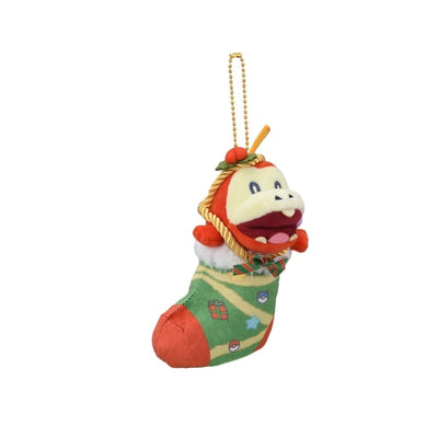 Fuecoco Paldea's Christmas Market Mascot Plush Keychain