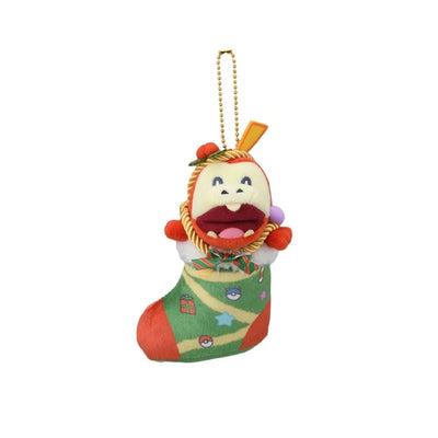 Fuecoco Paldea's Christmas Market Mascot Plush Keychain