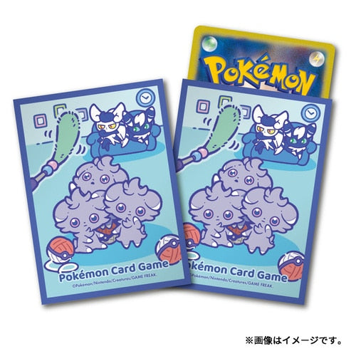 Meowstic & Espurr Relaxing Sleeves