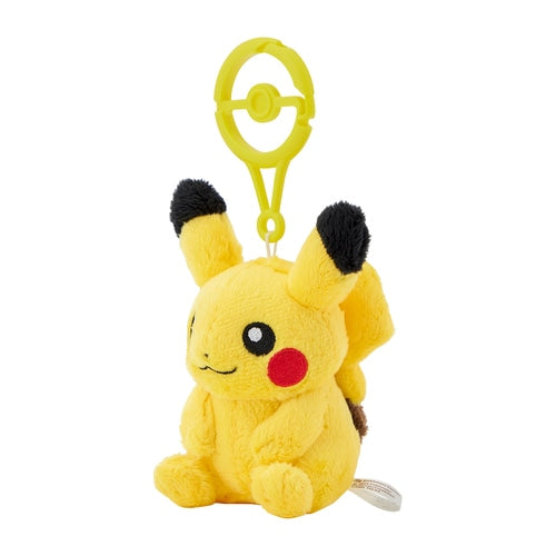 Pikachu Mascot Plush with Carabiner