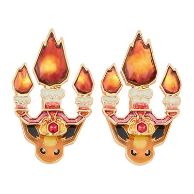 Flareon Fire Type Terastal Earring (Earring Type)