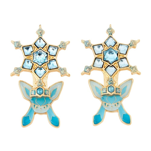 Glaceon Ice Type Terastal Earring (Earring Type)