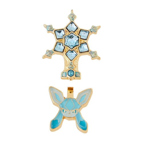 Glaceon Ice Type Terastal Earring (Earring Type)