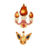 Flareon Fire Type Terastal Earring (Pierce Type)