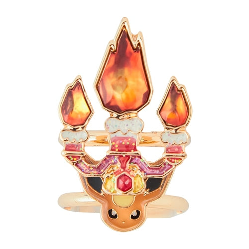 Flareon Fire Type Terastal Ring Pokemon Accessory