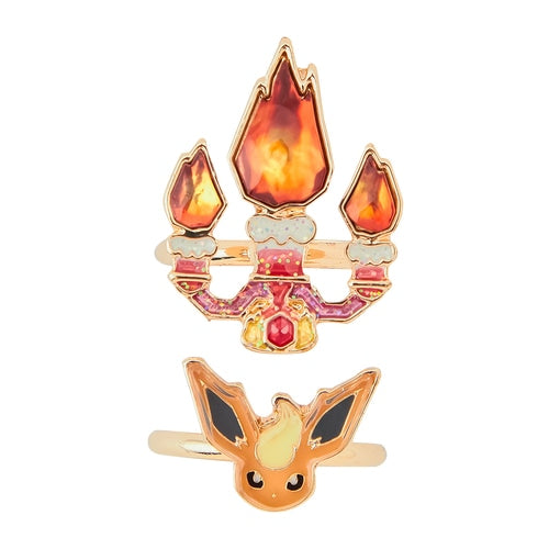 Flareon Fire Type Terastal Ring Pokemon Accessory