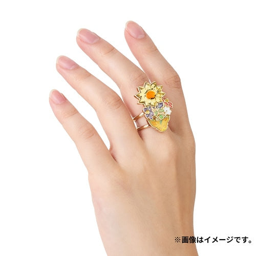 Leafeon Grass Type Terastal Ring Pokemon Accessory