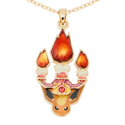 Flareon Fire Type Terastal Necklace