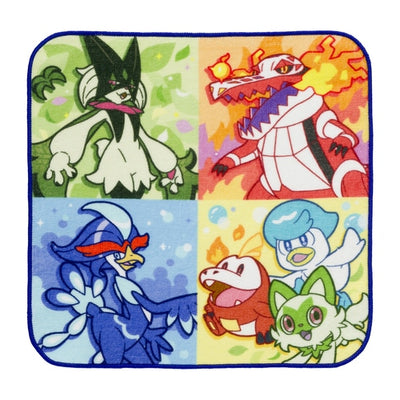 Scarlet & Violet First Three Starter Pokemon Hand Towel