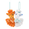 Vulpix & Alolan Vulpix Pair Mascot Plush That Stick Together With Magnets Nita Mono-Doshi