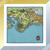 Johto Region Map Hand Towel Gold & Silver 25th Anniversary