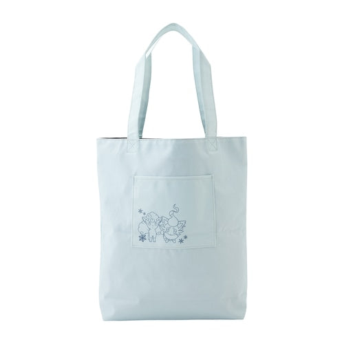 Snowy Gathering Reversible Tote Bag