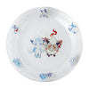 Snowy Gathering Glass Plate