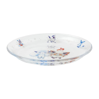 Snowy Gathering Glass Plate