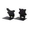 Gold & Silver 25th Anniversary Bookends Pikachu Set of 2