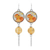 Vulpix Summer Festival Earrings (Pierce Type)