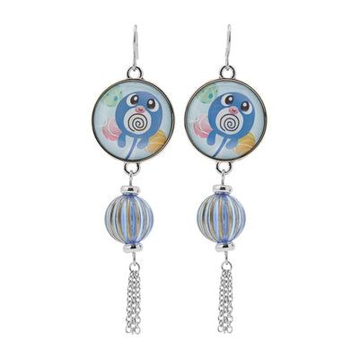 Poliwag Summer Festival Earrings (Pierce Type)