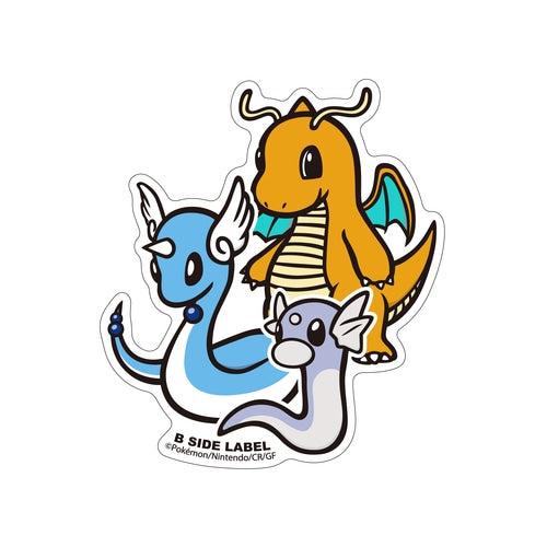 Dratini & Dragonair & Dragonite B-SIDE LABEL Sticker