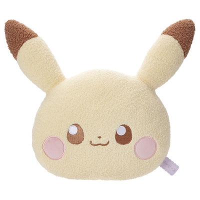 Pikachu Pokepeace Face Cushion Plush