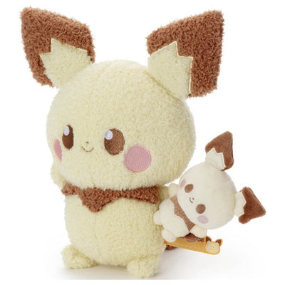 Pichu Together with Plush Version Pokepeace Plush