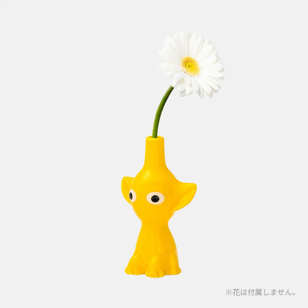 Yellow Pikmin Single Flower Vase Nintendo Store