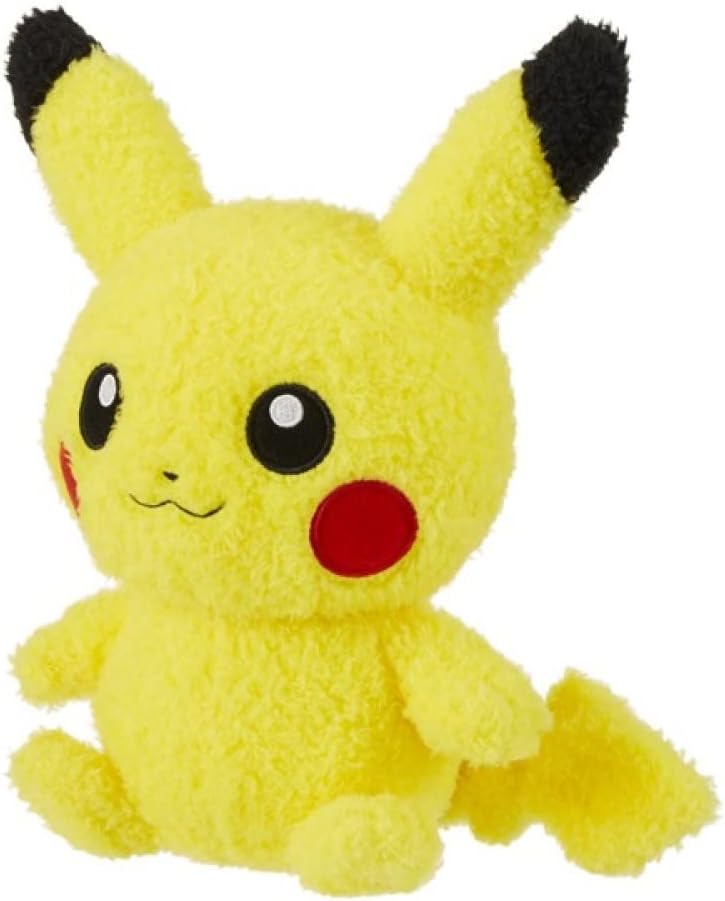 Pikachu Mokomoko Puchi Sekiguchi Fluffy Plush