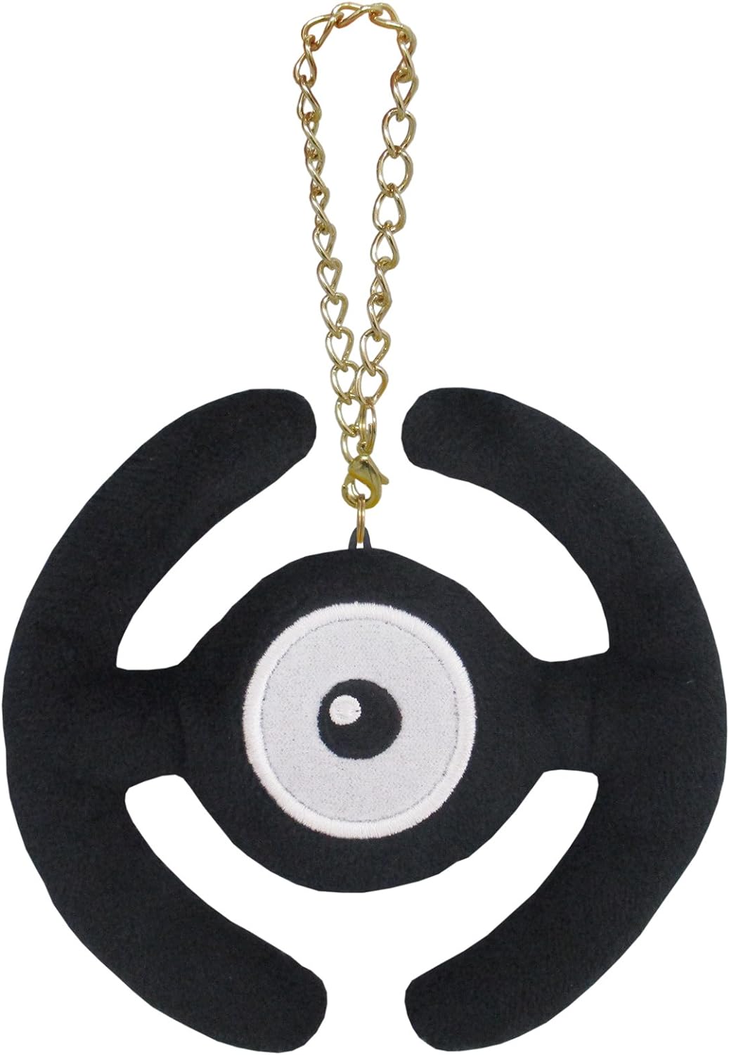 Unown H All Star Collection Mascot Plush Keychain
