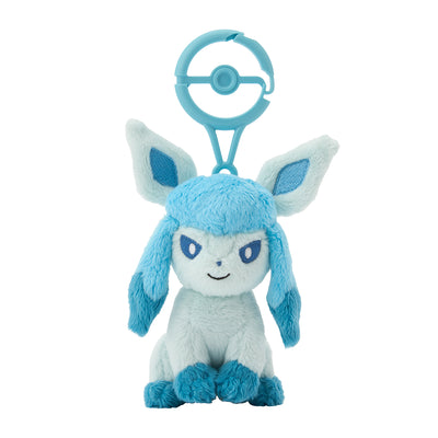 Glaceon Mascot Plush with Carabiner