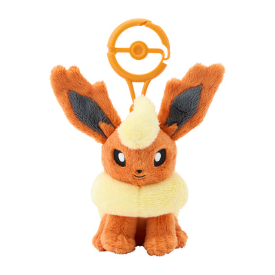 Flareon Mascot Plush with Carabiner