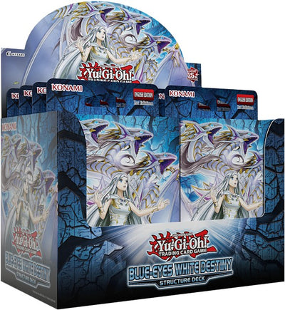 Yu-Gi-Oh! Blue-Eyes White Destiny Structure Deck Display (8 Decks) Preorder