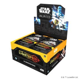 Star Wars: Unlimited - Jump to Lightspeed Booster Box - Case of 6 Preorder