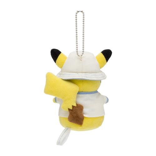 Pikachu Pokemon Center Tokyo Bay Leisure Style Mascot Plush Keychain