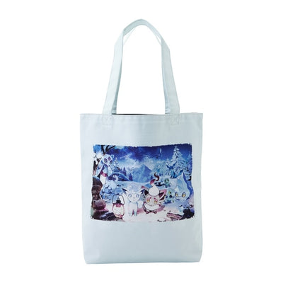 Snowy Gathering Reversible Tote Bag