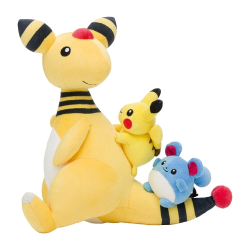 Ampharos, Marill, & Pikachu Pokemon Center Tokyo Bay Plush