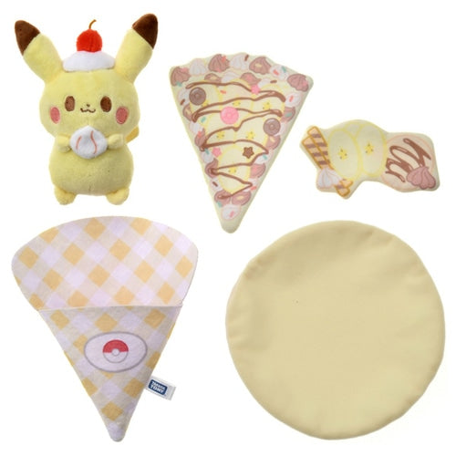 Pikachu Pokepeace Curling Crepe Plush