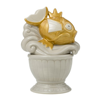 Gold Magikarp Statue Canister Pokemon Center Nagoya