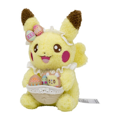 Pikachu Pokemon Yum Yum Easter Plush