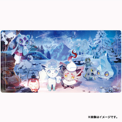 Snowy Gathering Rubber Playmat