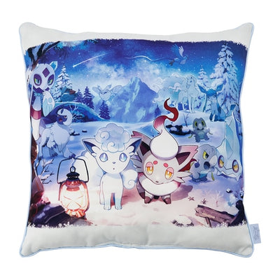 Snowy Gathering Pillow/Cushion